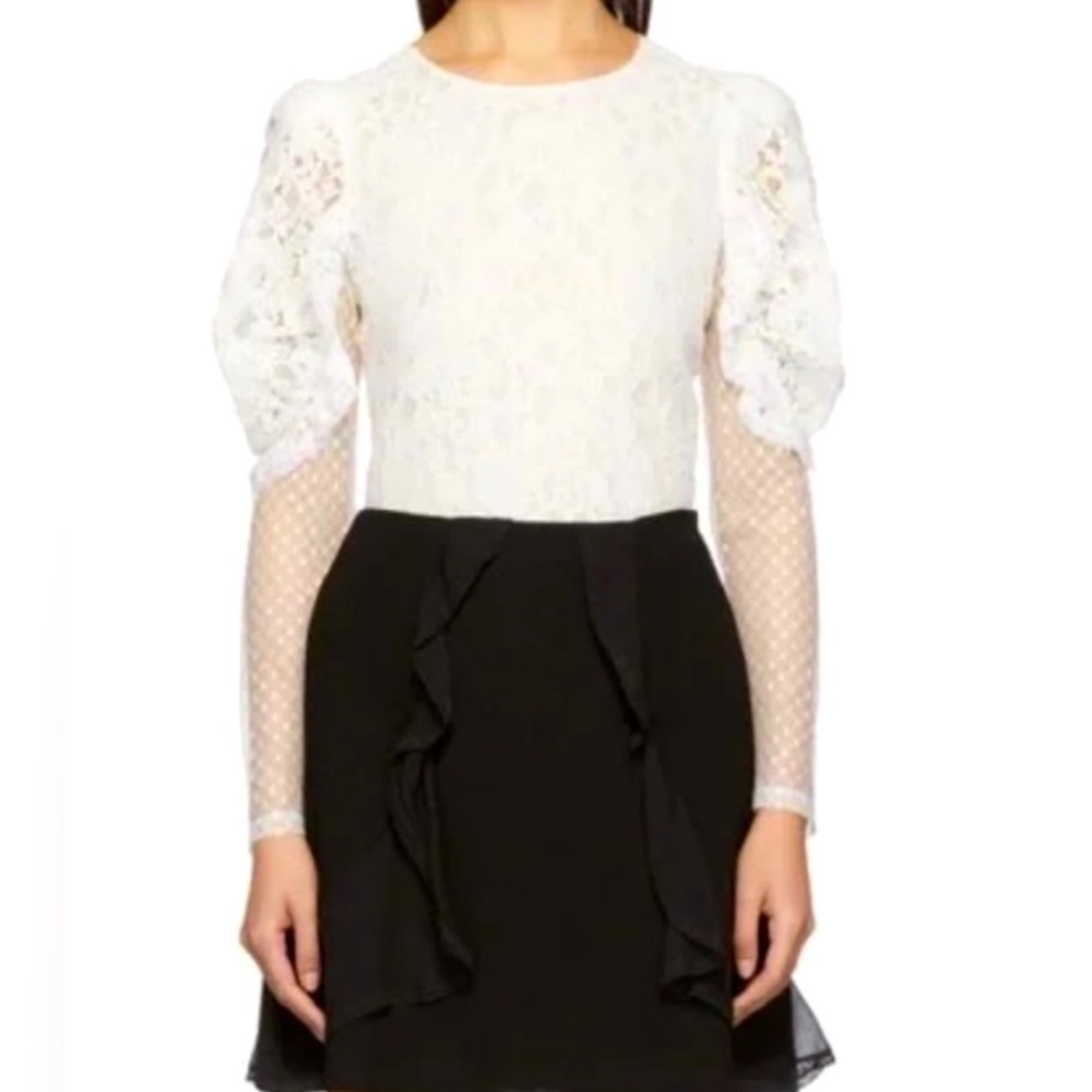 See by Chloe White Multi Lace Blouse size 6 great condition, pet&smoke free home